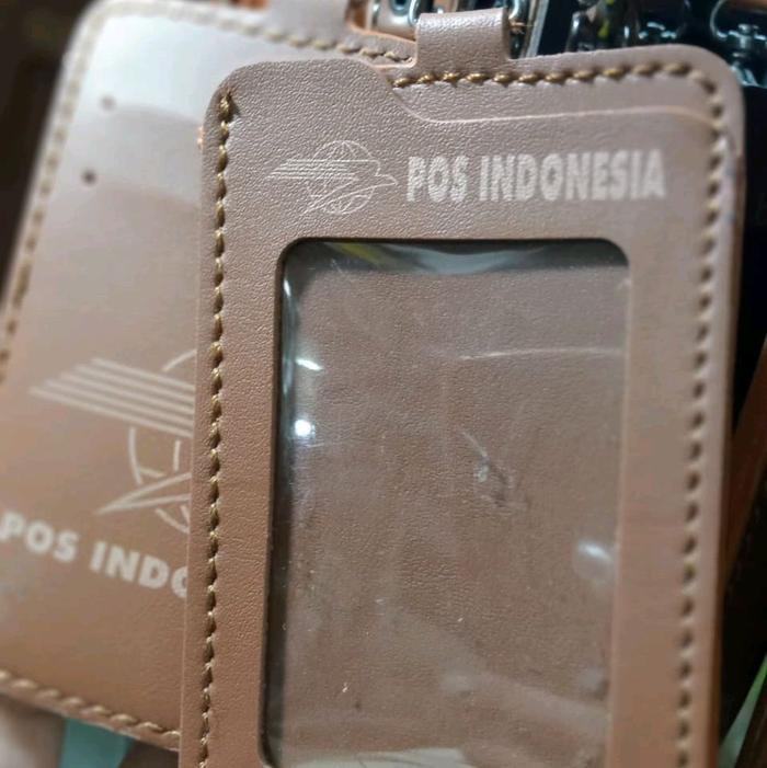 Lanyard id card pos Indonesia gantungan+dompet id card pos Indonesia Kartu
