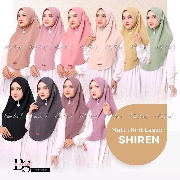 Billy hijab malay material knit