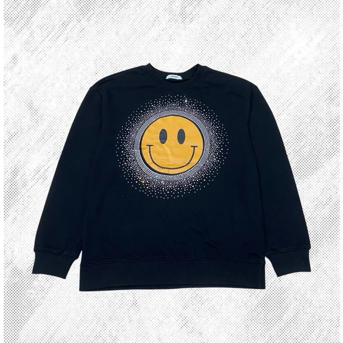 Crewneck LOEWE Smile Logo / Sweater Wanita / Size S