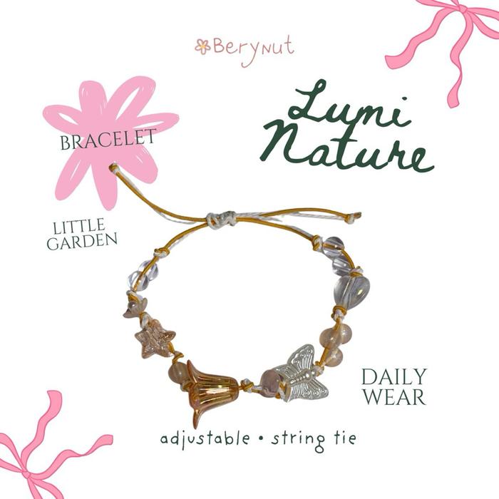 Gelang Manik Wanita | Bracelet Nature Aesthetic – Lumi Nature