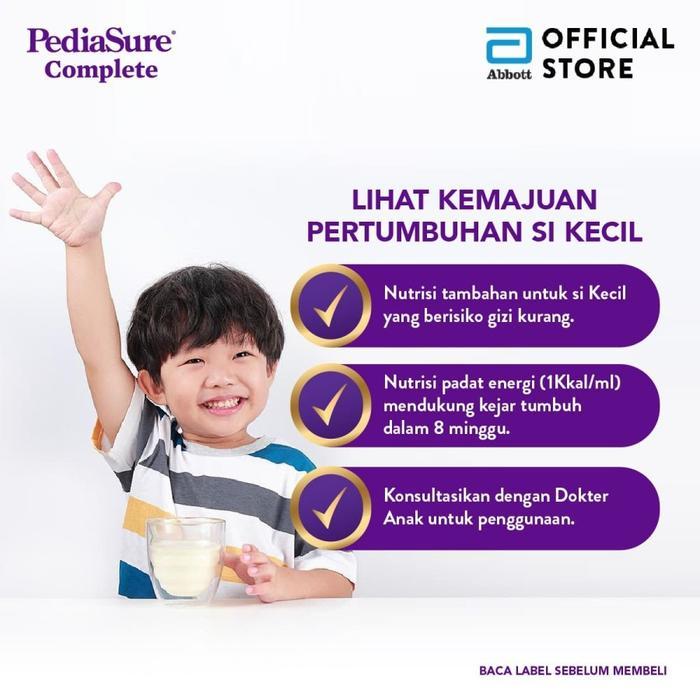 PEDIASURE PEDIACOMPLETE VANILA. Pedia Complete Susu Anak - 850 gr