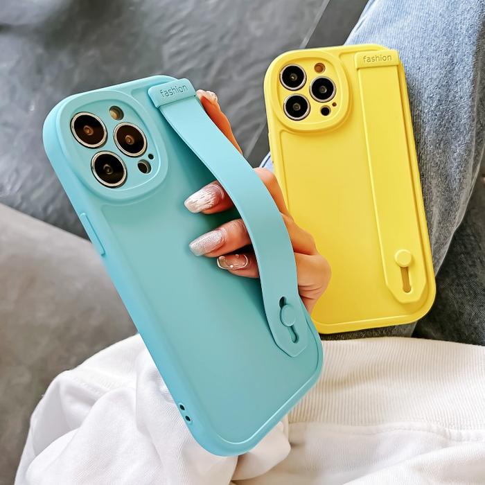 Wristband Phone Case For OPPO Find X3 Lite Neo X5 Reno 6 5 Pro Plus