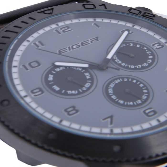 Eiger Jam Tangan Analog 910003973 Torque Watch - Black