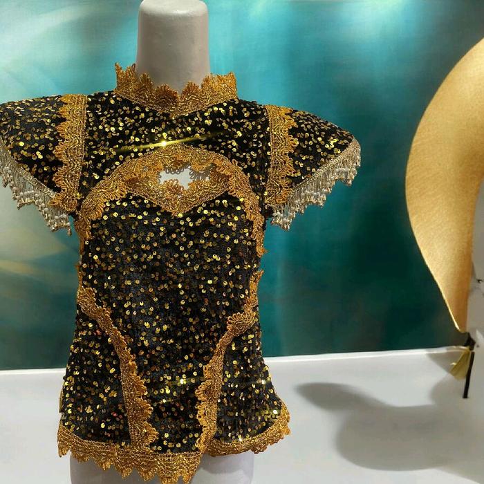 baju atasan tari jaipong payet tangan