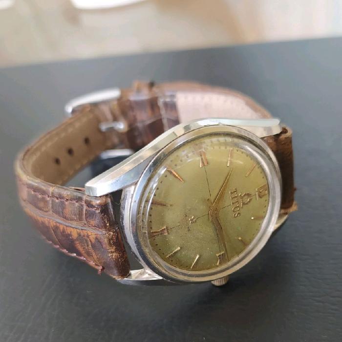 Titus Manual Winding Swiss Original, Not Omega Seamaster