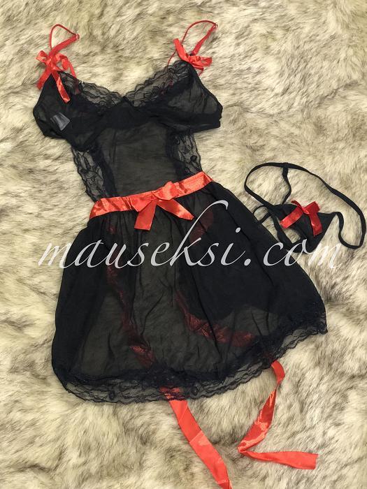 Pauline Sexy Lingerie Big Size Maid Costume Cosplay Lace Plus Size