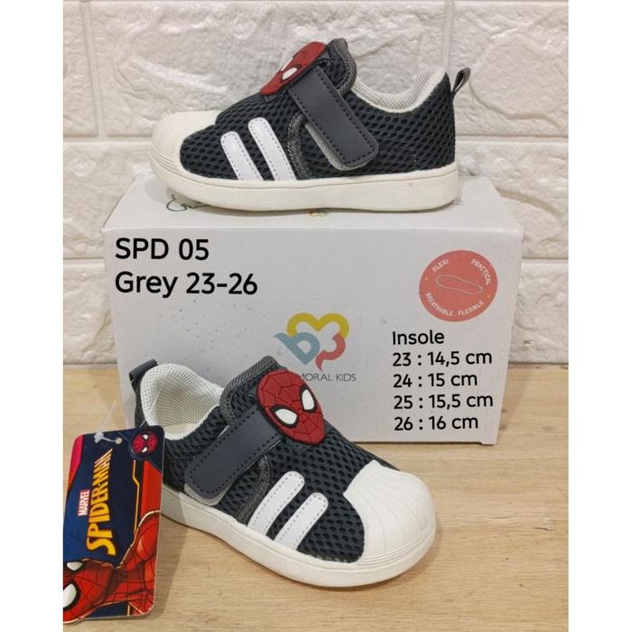 (Size 21-26) SEPATU ANAK NEVADA MARVEL SPIDERMAN