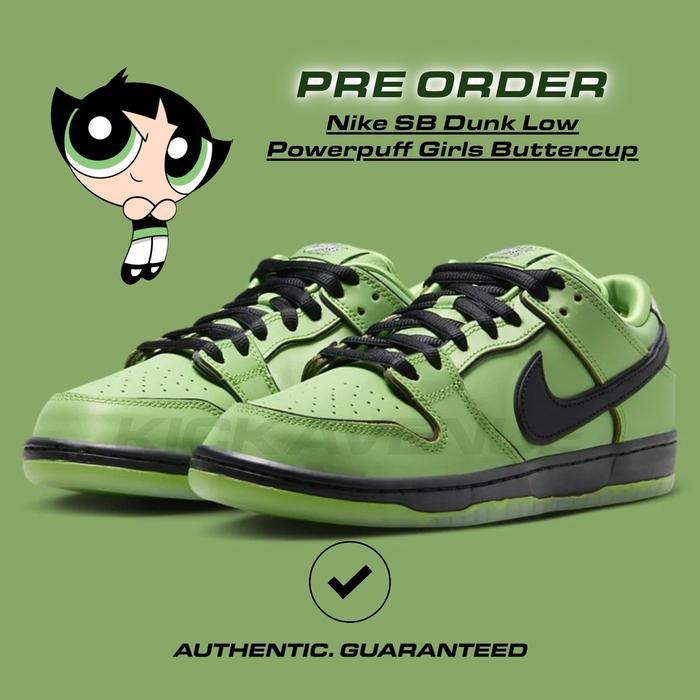sale Nike SB Dunk Low The Powerpuff Girls Buttercup