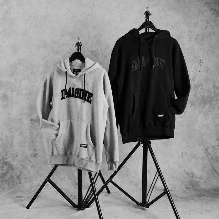 Imagineco Sweater Pullover Hoodie Bordir Unisex Regular Fleece 300 GSM "Broidery Series"