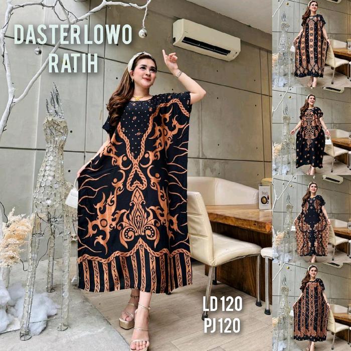 100 ribu 3pcs Daster lowo irengan motif irengan terbaru