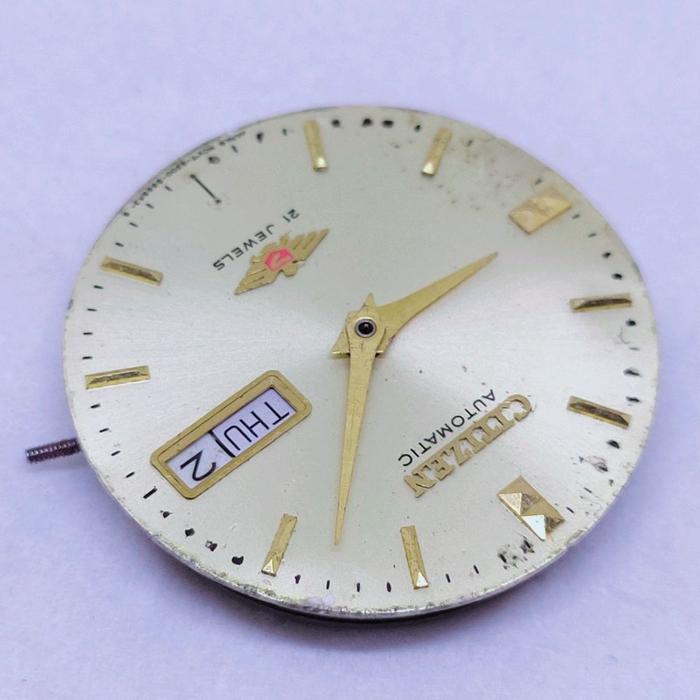 Citizen 7 automatic original japan calibre dial hand mesin jam tangan antik ctz plat dial jarum jam 