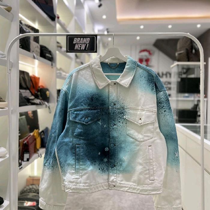 Louis Vuitton Spray Denim Jacket