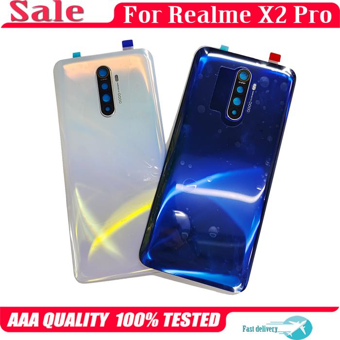 Original 6.5" For Realme X2 Pro X2Pro Back Battery Cover Housing Door