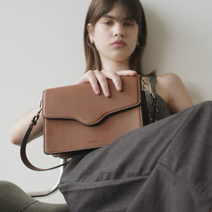 Holdrey - Alba Bag Medium Kulit Pu Desain Chic