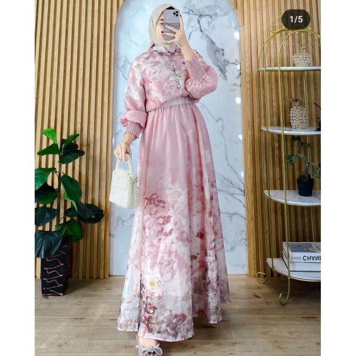 SETELAN ZM SET FLOWER VINTAGE SET PREMIUM