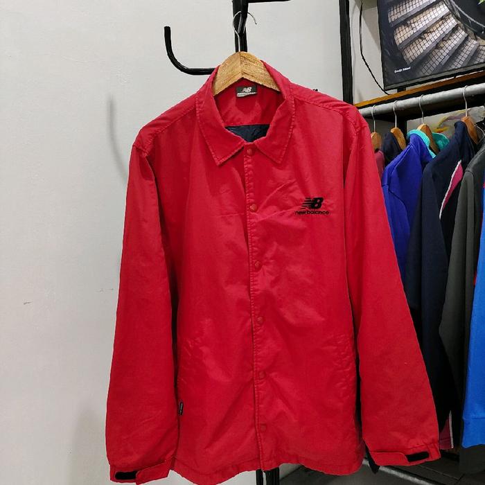 Coach Jacket New Balance Red Original