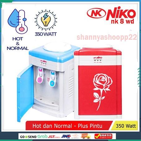 Niko Dispenser Meja Hot / Normal + Pintu NK 8WD/ Dispenser Meja termurah promoo