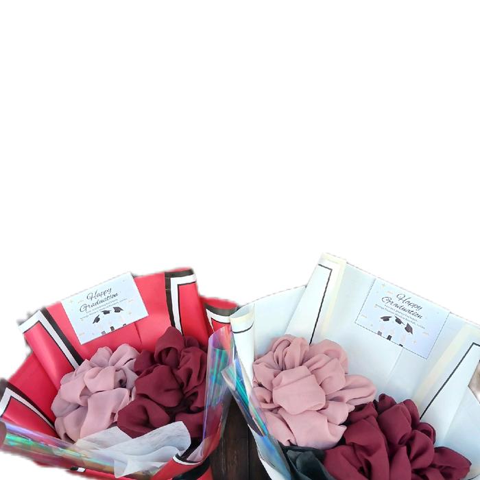 Buket Hijab By Muamanah Scarf/ MS Bouqet Hijab Tulungagung Hadiah