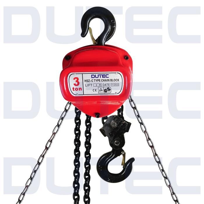 new - katrol / chain block / takel 3 ton x 6 meter