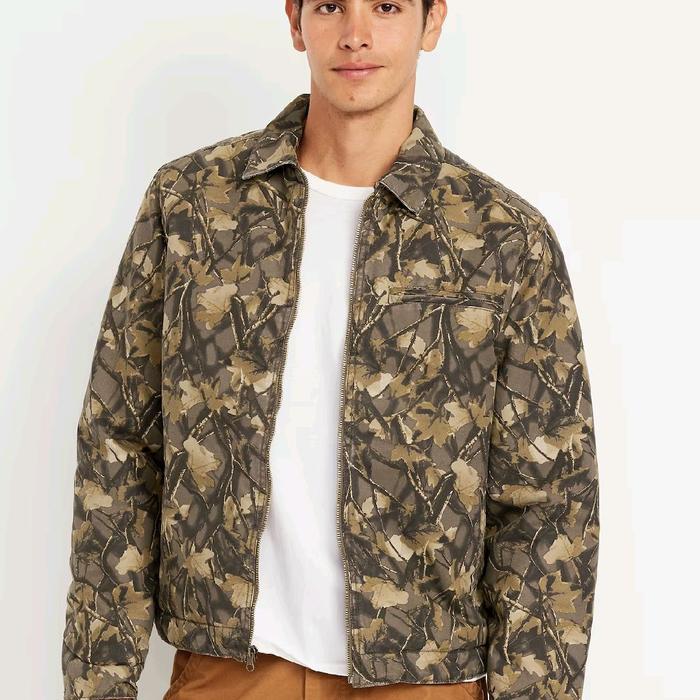 Jaket GAP Cotton Canvas OLD NAVY CAMOUFLAGE