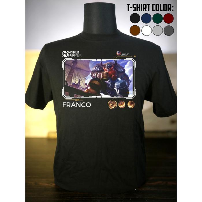 Kaos Mobile Legend Franco Katun Premium - ML_0005