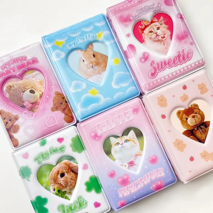 Kawaii Photocard Collect Book Kpop Binder Idol Photo Holder Books