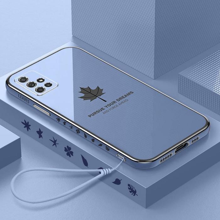 Case Maple Samsung A51 Casing Terbaru Ponsel Case Plating Silikon Promo
