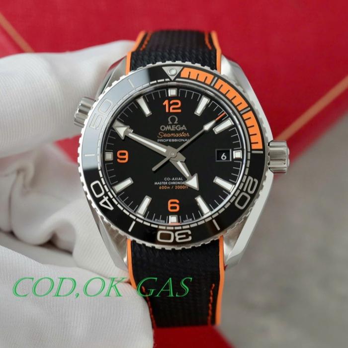JAM OCEAN SWISS OmegaPlanetOcean 600M Watches Rubber Strap VS Factory 43mm