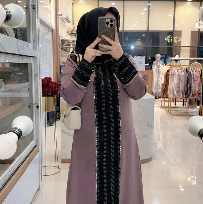AURELIA DRESS BY ENMI BUTIK/GAMIS ENMI BUTIK/GAMIS SIMPEL MEWAH ELEGANT/GAMIS FREMIUM/GAMIS PESTA