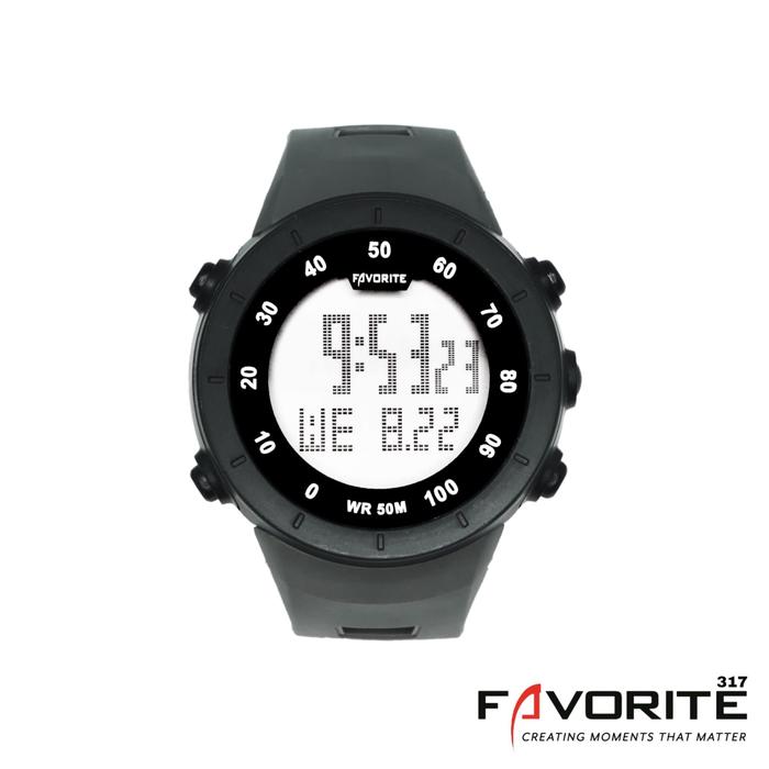 Jam Tangan Favorite 317 Digital Original Waterresistant