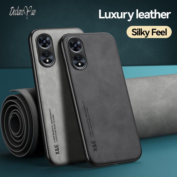 For OPPO A7 A9 A12 A17 Case Magnetic Hard Coque For OPPO A9X A11X