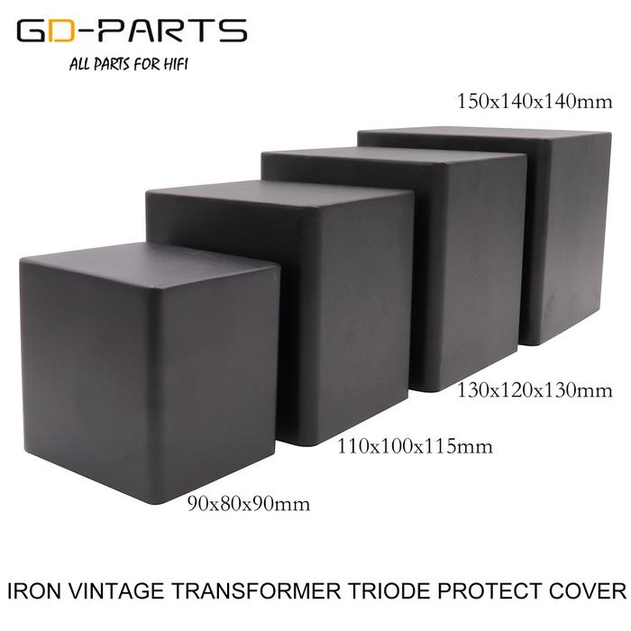 GD-PARTS Tube Audio AMP Triode Transformer Protect Cover Iron Case