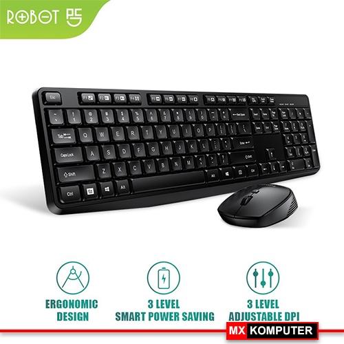 Robot KM3100 Wireless Keyboard Mouse Combo