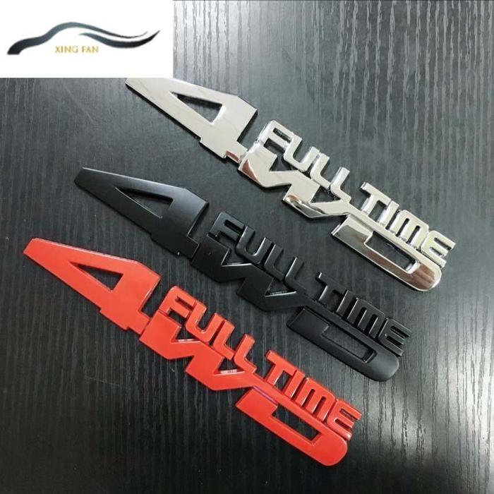 XINFAN Stiker Tembak Mobil 3D 4WD, Tempelan Aksesori Stiker Truk