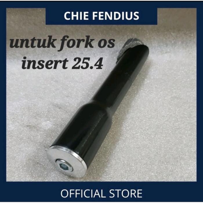 "Jual Produk Adaptor stem Support Tiang Fork os 28.6 insert fork 25.4 mtb bmx. ''