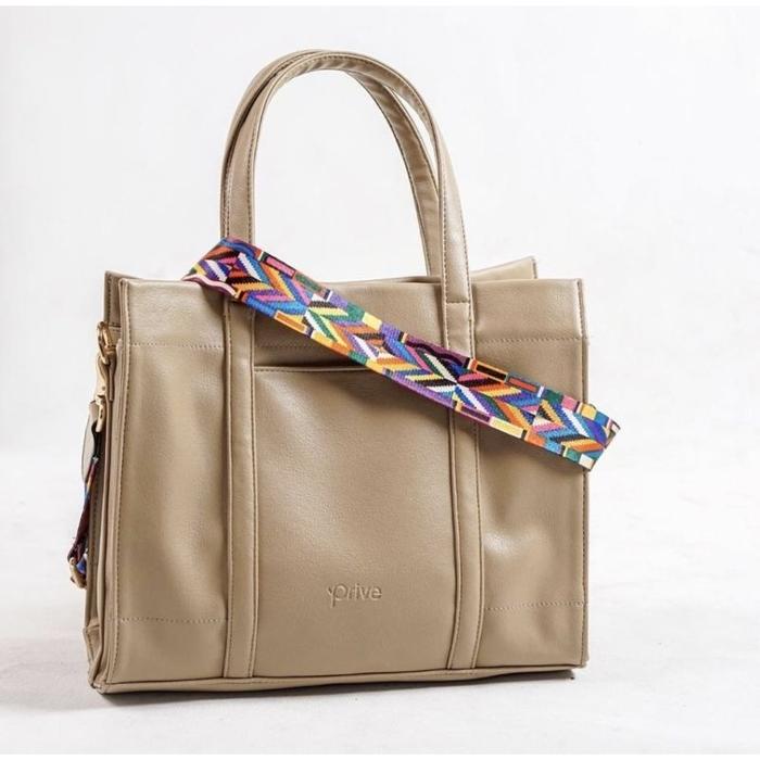 Tas Jumbo Wanita Premium PU Leather 30cm Tote Bag Slingbag 3in1 Local Brand Muat Laptop 13inch 3 Sty