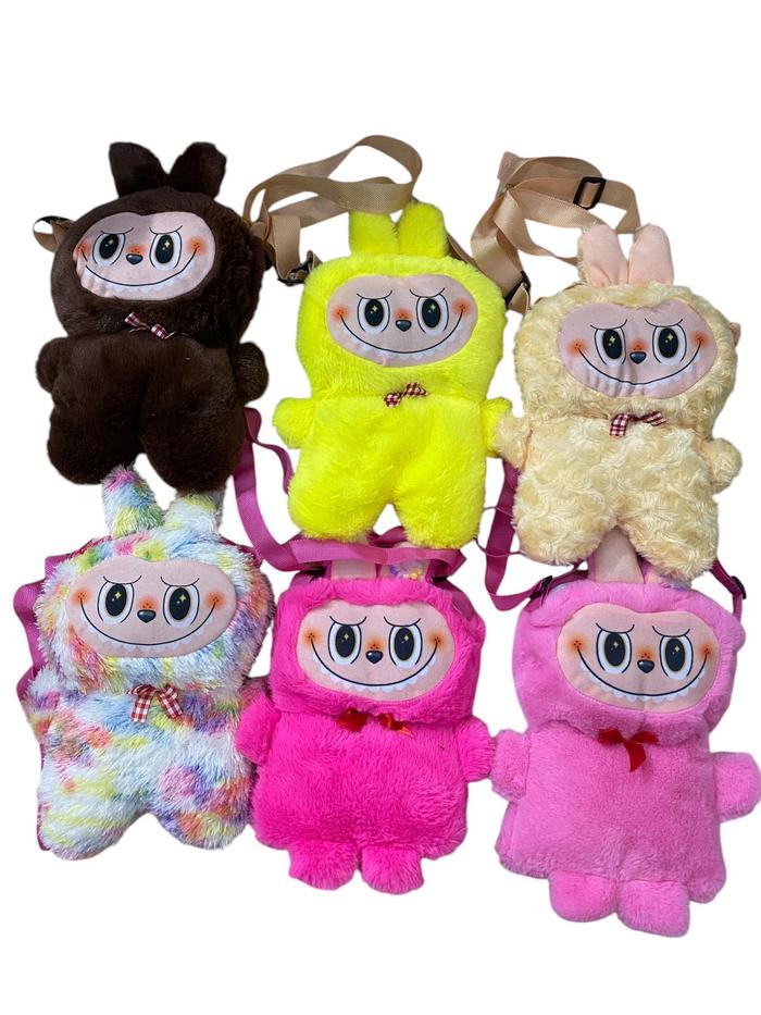 paketan Tas Slempang boneka Full Body Model Labubu untuk Wanita - Selempang