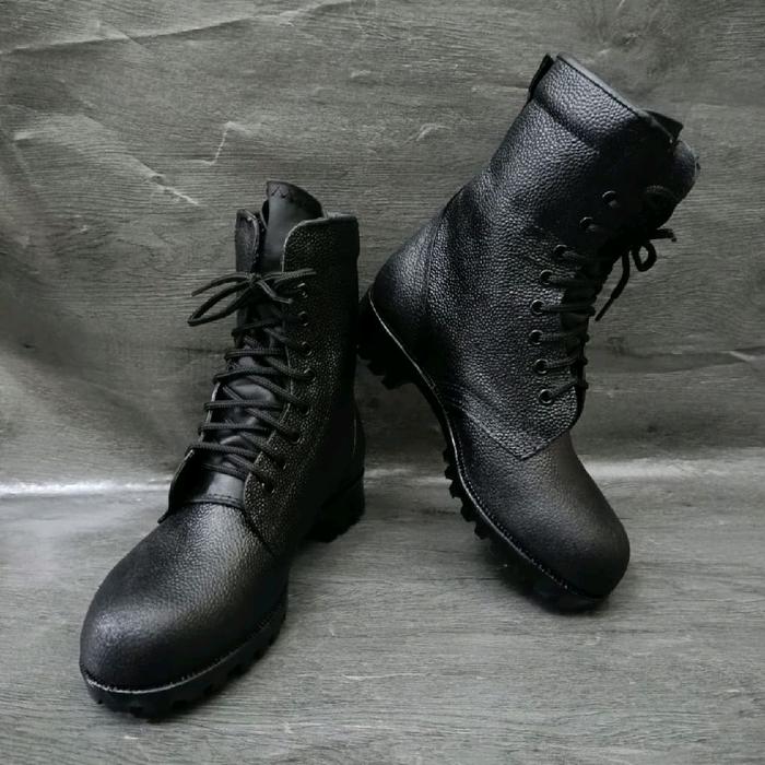 Sepatu PDL Kulit Jeruk Polri / Sepatu PDL Kulit Jeruk / Sepatu Kulit Jeruk