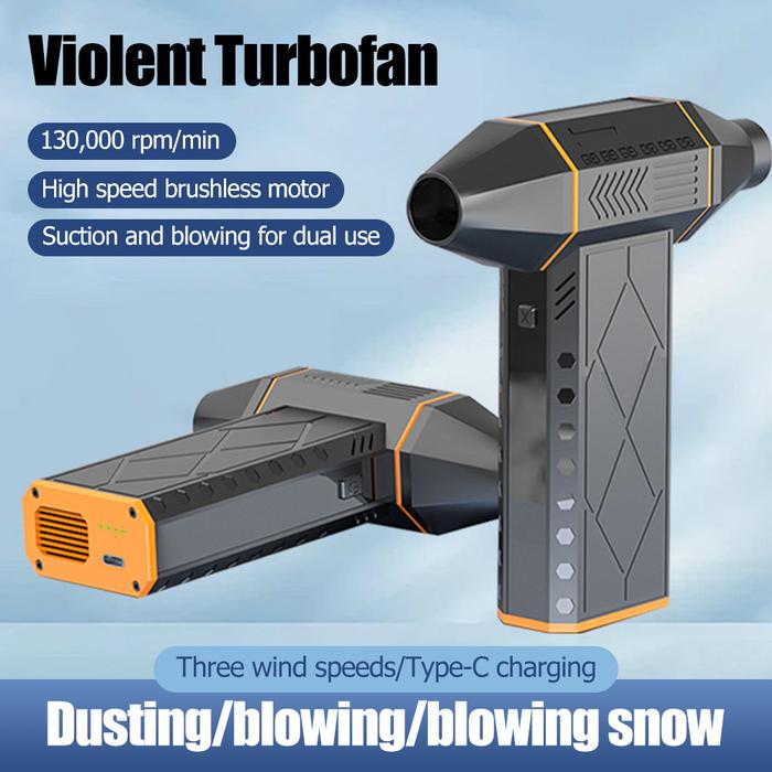 Car Vacuum Cleaner 130000Rpm Powerful Air Blower Wireless Cleaning Machine Dryer Car Keyboard Handhe