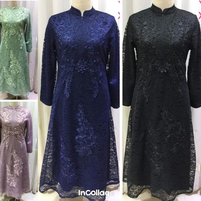GAUN/GAMIS BRUKAT PESTA PREMIUM YL1081