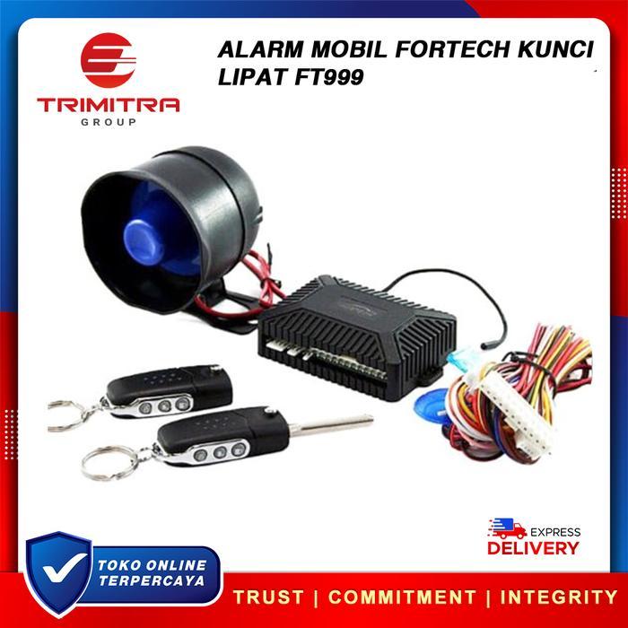 Alarm Mobil FORTECH KUNCI LIPAT FT999 / Alarm Mobil Model Kunci Lipat