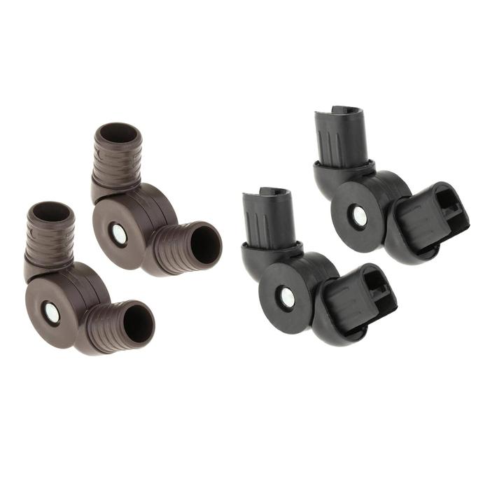 2x Chair Seat Latch Hinge Lounge Chair Accessories Durable Lounge Chair Latch Hinge for Backyard Hik
