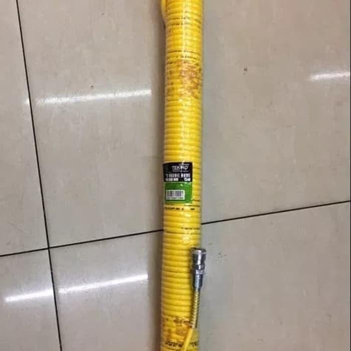 Tekiro Selang Rekoil Kuning 12M / Selang Sepiral 12 Meter