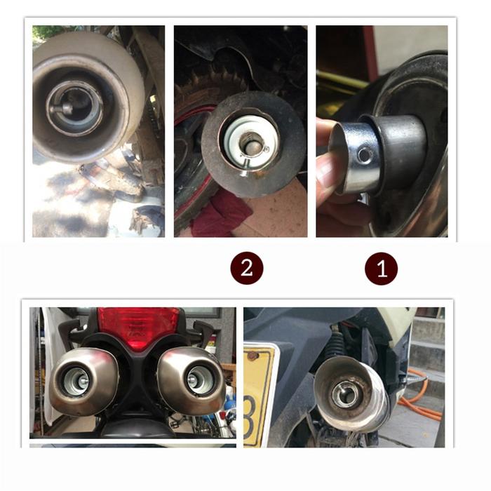 Peredam Knalpot Motor Peredam Suara Knalpot Motor Knalpot Muffler Db Killer Universal