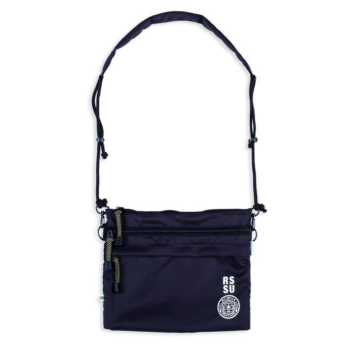 Russ Bag Tas Slingbag Elmaya Black Selempang Pria