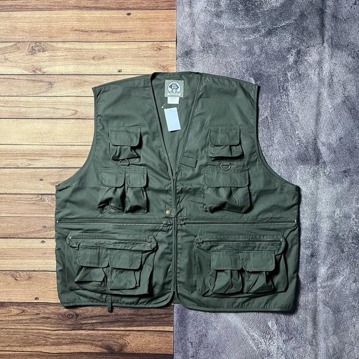 UNCLE MILTY UTILITY VEST / FISHING VEST / TACTICAL VEST ROMPI