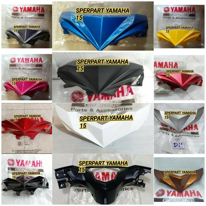 COVER BATOK DEPAN MIO M3 Z 125 SILVER ORIGINAL YGP