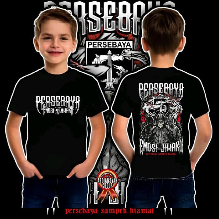 Kaos Anak persebaya sampek kiamat distro emosi jiwa ku