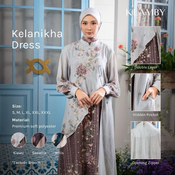 Klamby Raya Kelanikha Dress Tunik Koko Kids