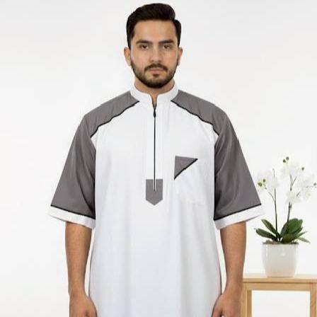Mahesa Clothing MHS-Jubah Pria ALMAJ Gamis Pria Terbaru 2024 Baju Gamis Pakistan Modern Beeswhy Prem